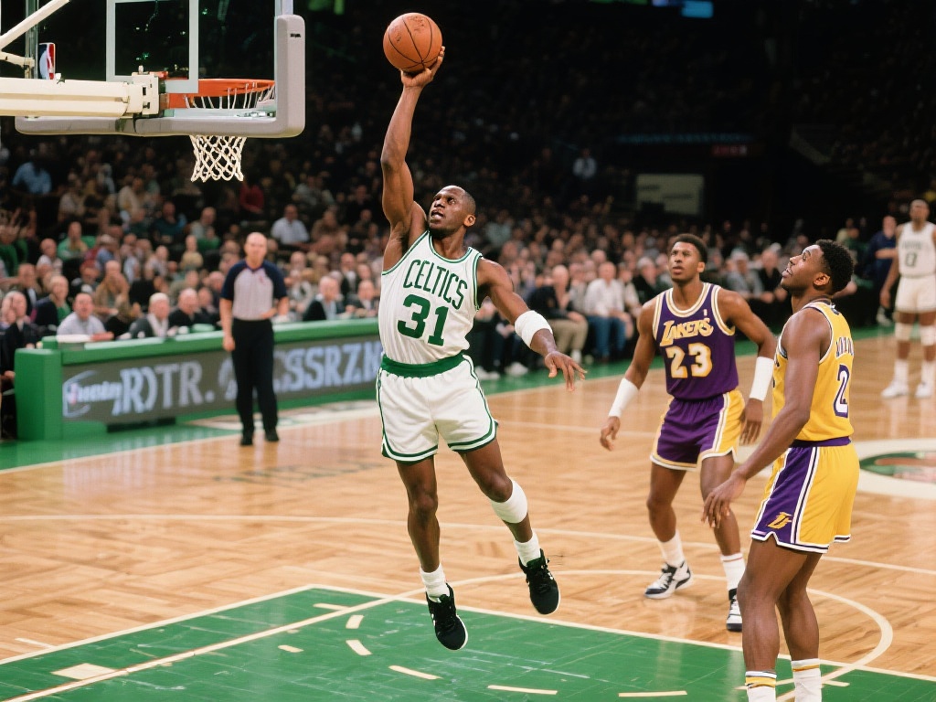 其一，波士顿凯尔特人与后来的洛杉矶湖人之