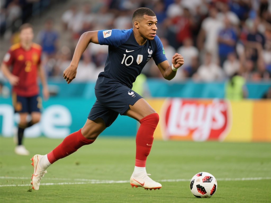 在本届欧洲杯中，姆巴佩的表现尤为突出。他