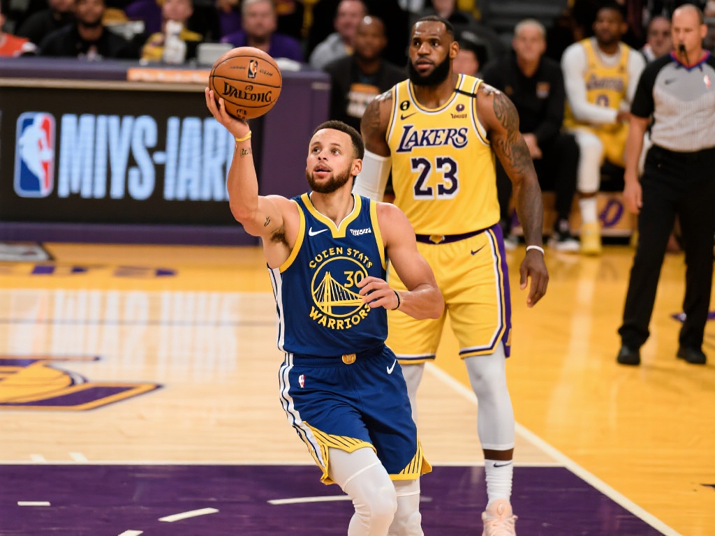 勇士与湖人的交锋不仅是今年赛程的热门话题